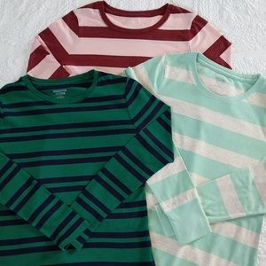(Lot of 3) Mossimo/Merona long-sleeve crew tees